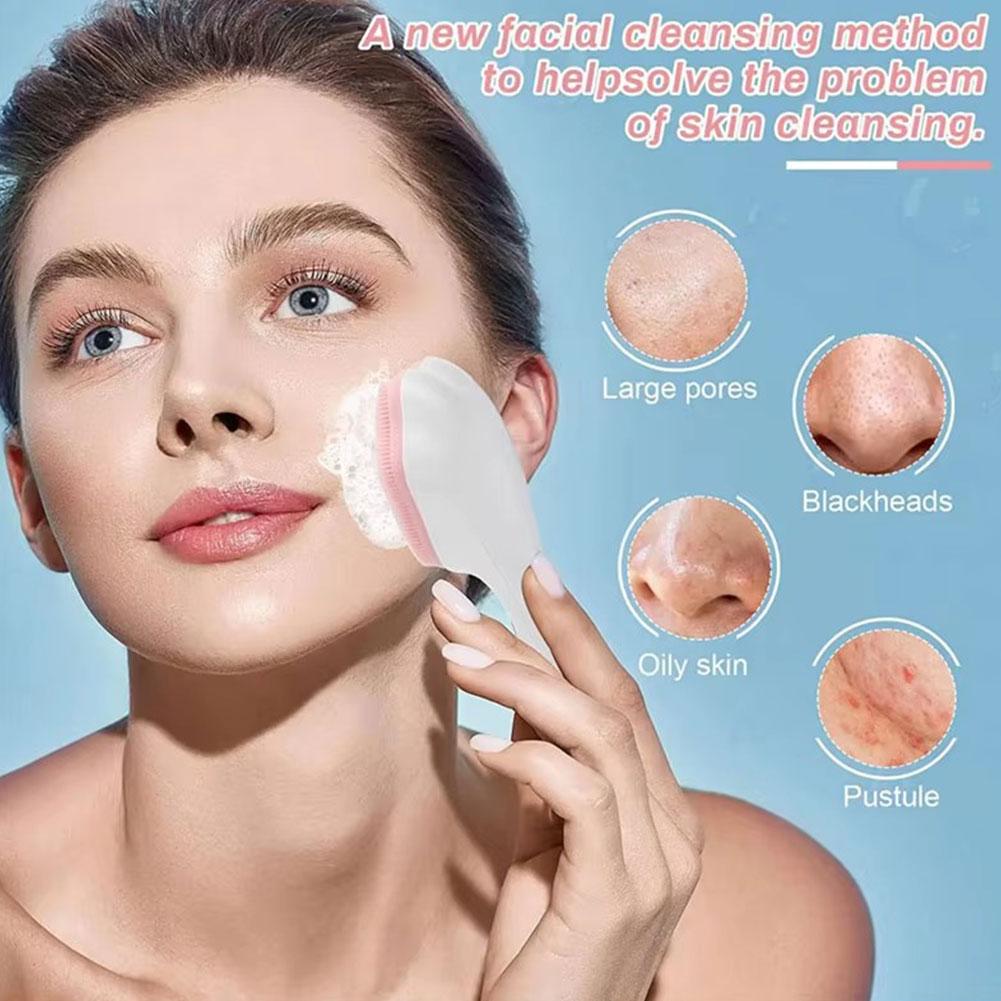 SILICONE FACE SCRUBBER (IMPORTED) Buy 1 Get 1 Free