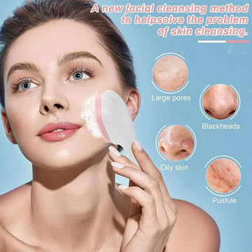 SILICONE FACE SCRUBBER (IMPORTED) Buy 1 Get 1 Free