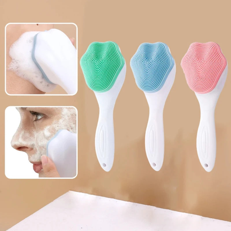 SILICONE FACE SCRUBBER (IMPORTED) Buy 1 Get 1 Free