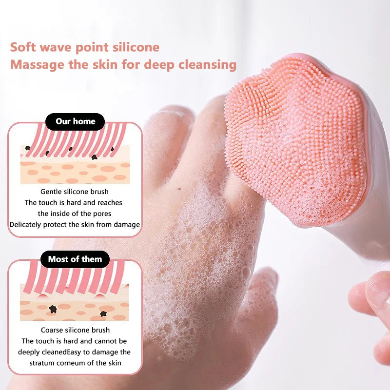 SILICONE FACE SCRUBBER (IMPORTED) Buy 1 Get 1 Free