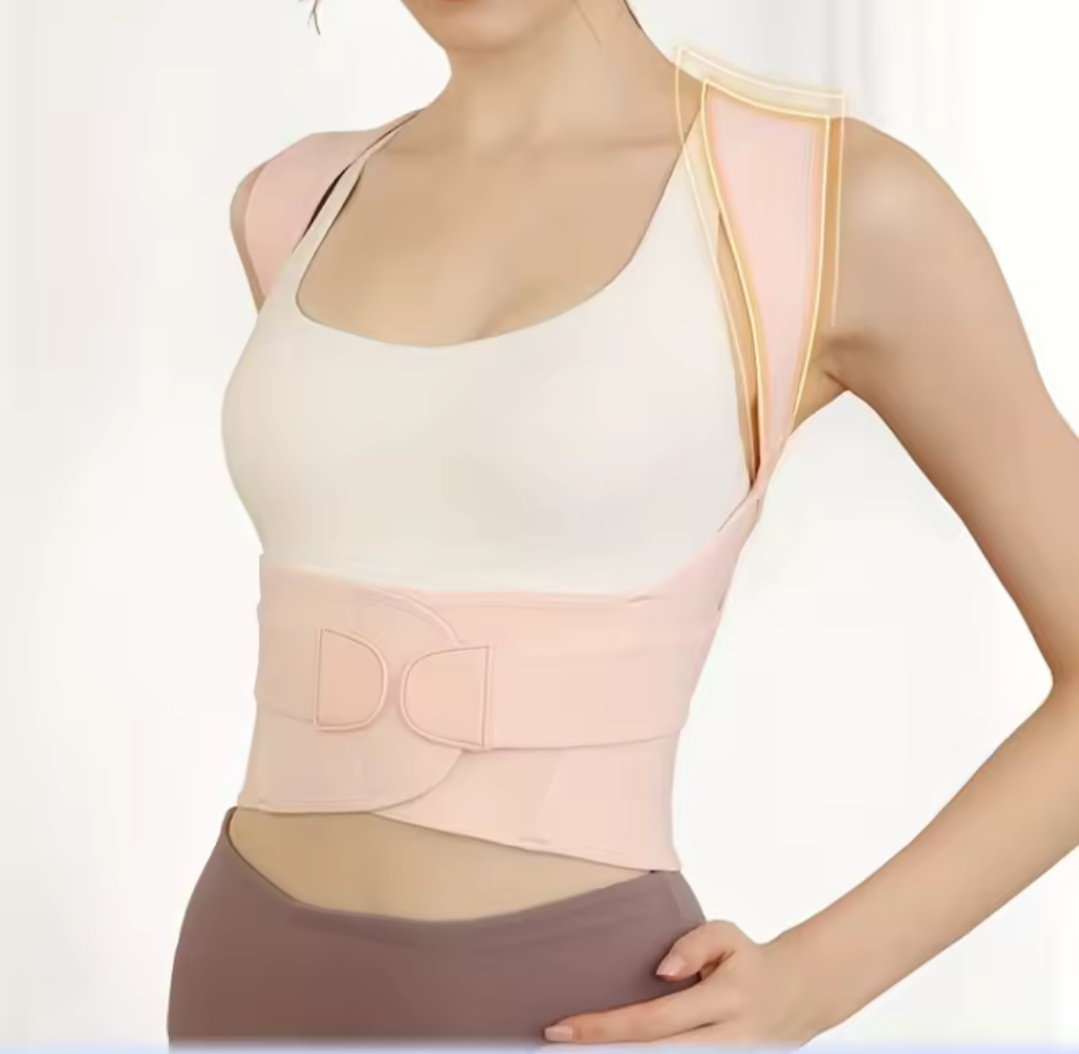 Body Posture Corrector Belt For Men & Women 😍 - Shoulder & Waist Posture Corrector Belt 😍