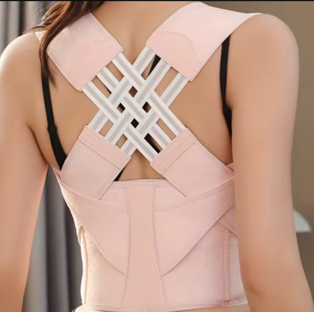 Body Posture Corrector Belt For Men & Women 😍 - Shoulder & Waist Posture Corrector Belt 😍